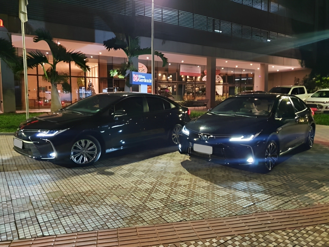 Frota de veículos executivos